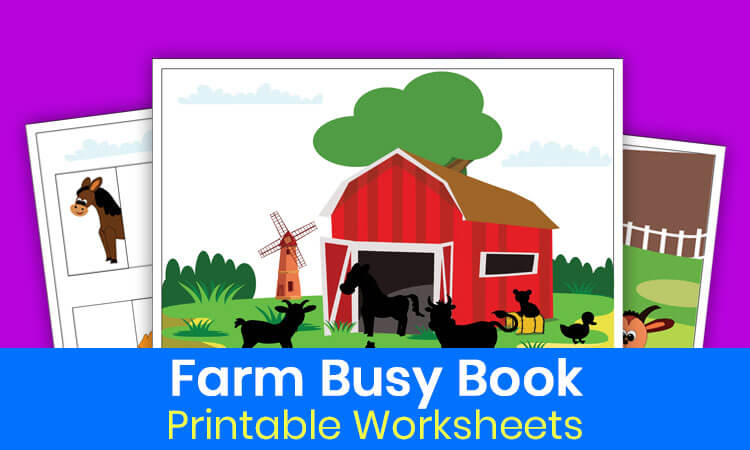 Farm Busy Book for Preschool