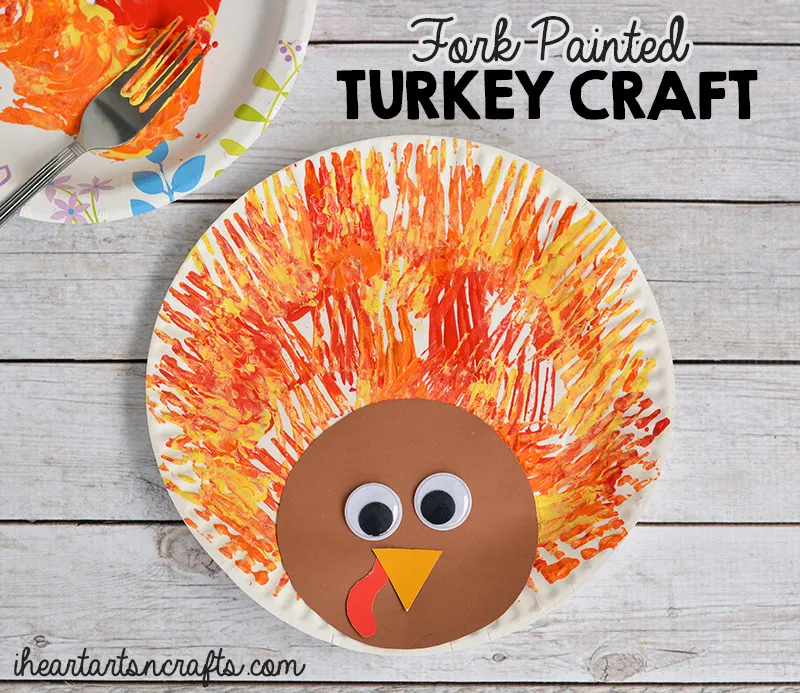 Fork Painted Turkey