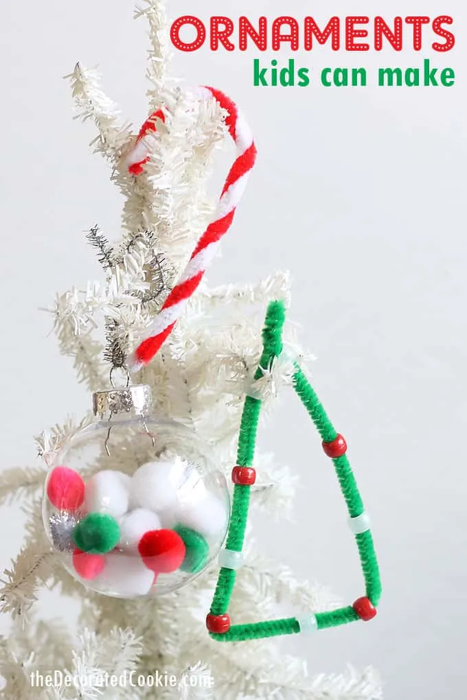 Kids Christmas Ornament Crafts