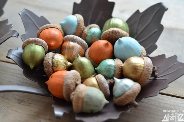 Painted Acorns