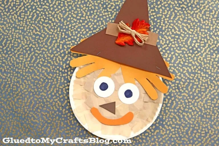 Paper Plate Scarecrow