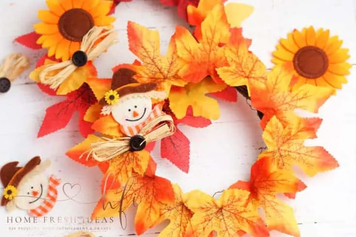 Scarecrow Wreath Craft