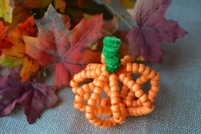 beaded-pumpkin