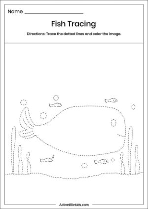 Free Tracing Worksheets for Preschool - Active Little Kids