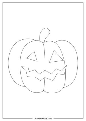 Free Pumpkin Coloring Pages - Active Little Kids