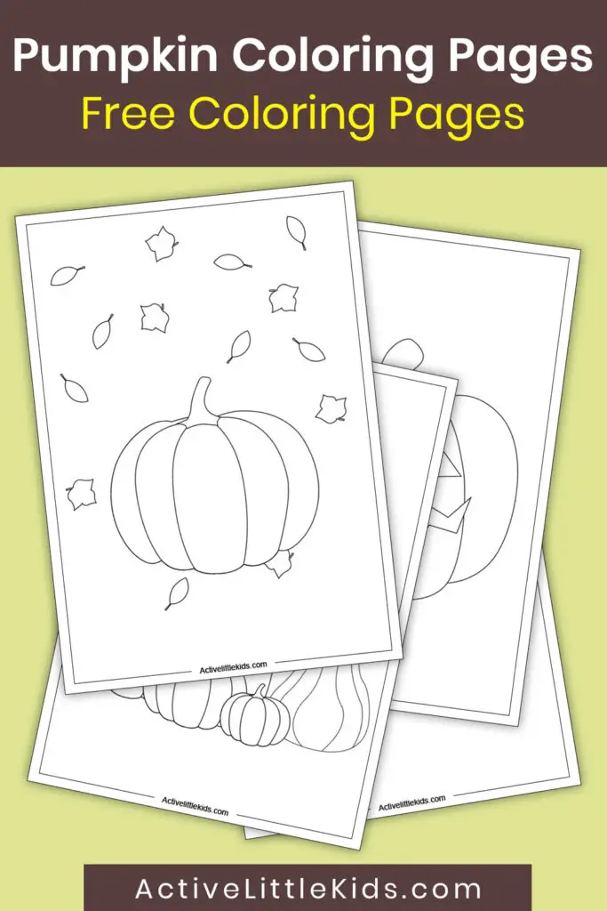 pumpkin coloring pages pin
