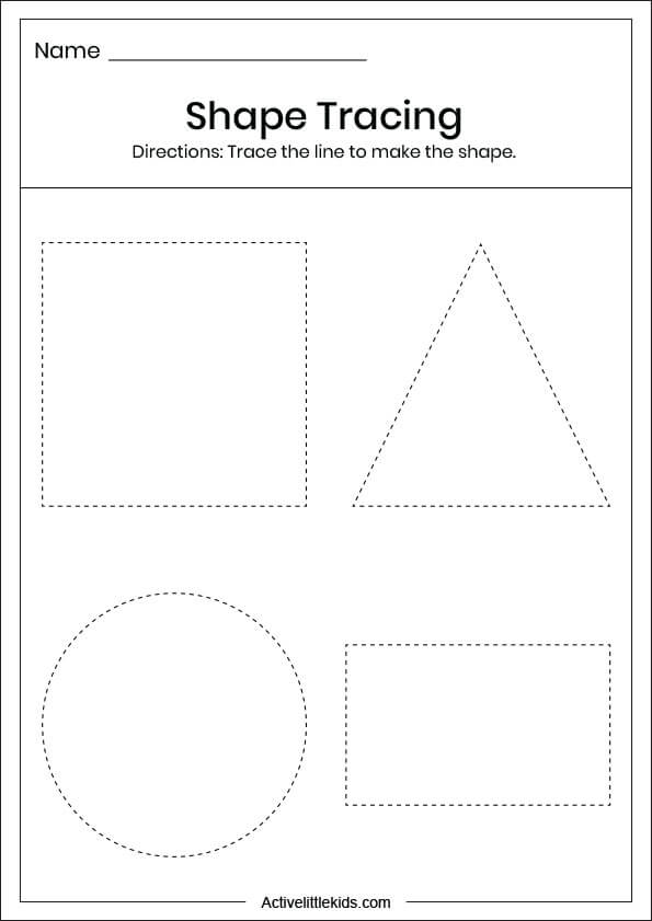 free preschool math worksheets active little kids